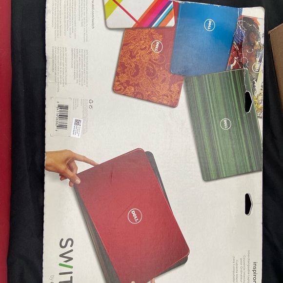 NWT DELL Inspiron 15R hard shell blue laptop cover - Picture 4 of 4